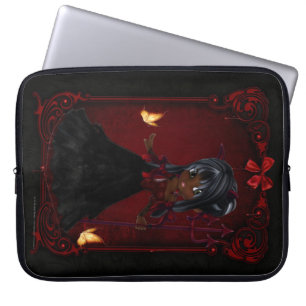 Protection Pour Ordinateur Portable Petit Cookie Devil Girl 4 Imaginaire Portable