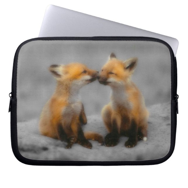 Protection Pour Ordinateur Portable Peu d'amour de Fox (Devant)