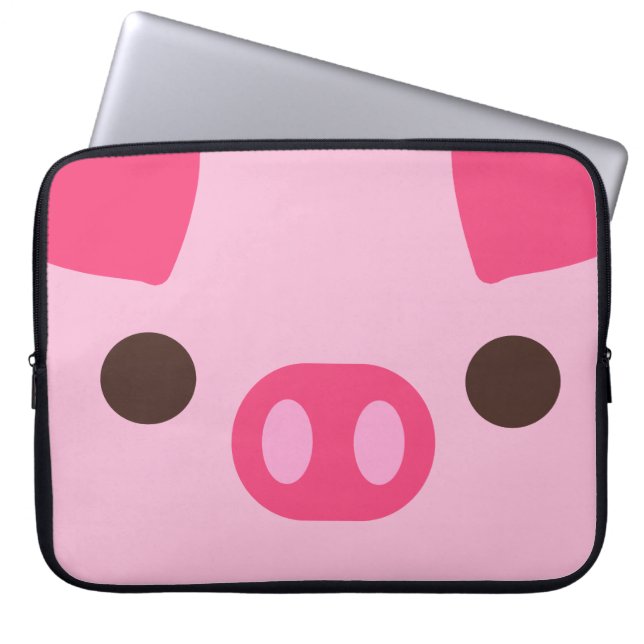 Protection Pour Ordinateur Portable Peu porcin (Devant)