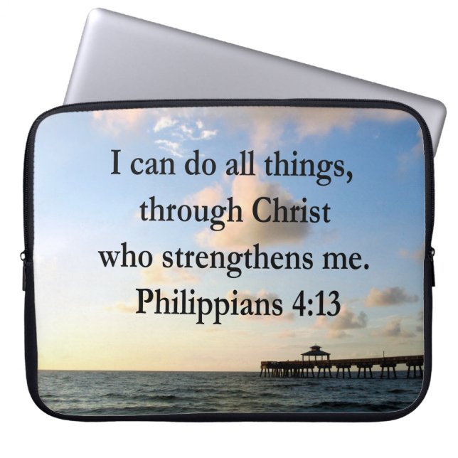 PROTECTION POUR ORDINATEUR PORTABLE PHILIPPIENS 4:13 ESPOIR (Devant)
