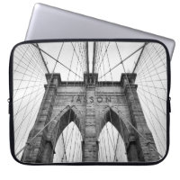 Photographie noir et blanc Pont Brooklyn