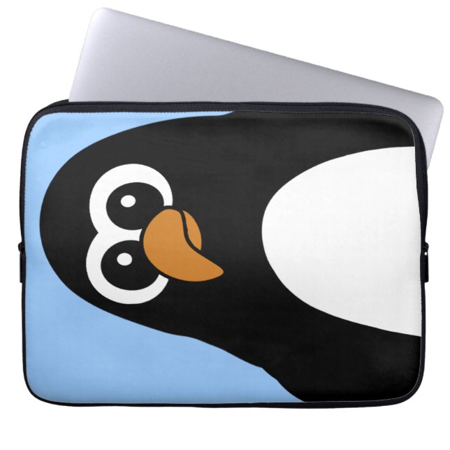 Protection Pour Ordinateur Portable Pingouin (Devant)