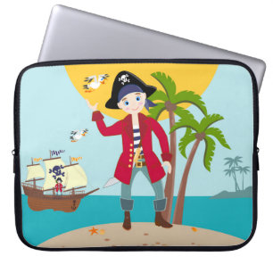 Protection Pour Ordinateur Portable Pirate kid birthday