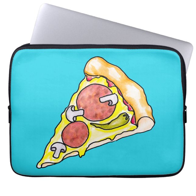 Protection Pour Ordinateur Portable Pizza (Devant)