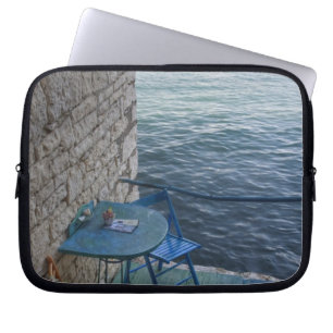 Protection Pour Ordinateur Portable Places assises donnant sur l'océan pour deux perso
