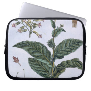 Protection Pour Ordinateur Portable Plante de tabac, plat 7, de 'collection Precieuse