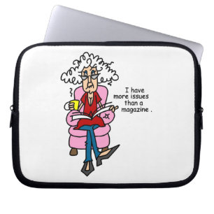 Protection Pour Ordinateur Portable Plus de numéros qu'un Humour de magazine