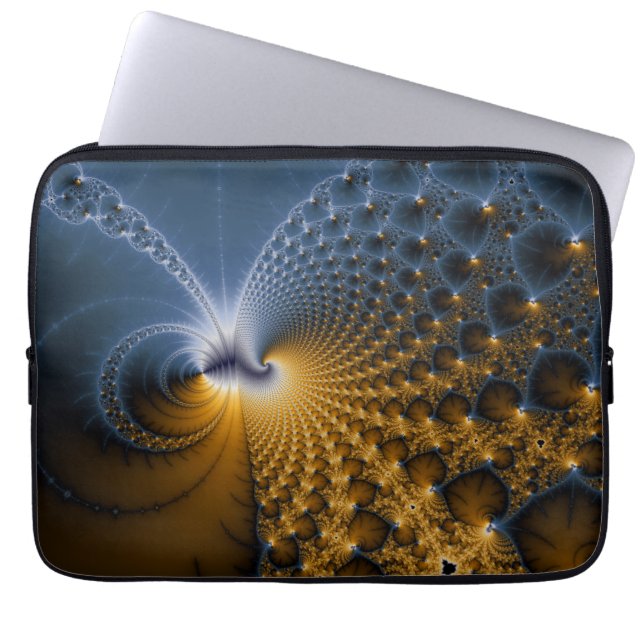 Protection Pour Ordinateur Portable Plus loin - L'art fractal (Devant)