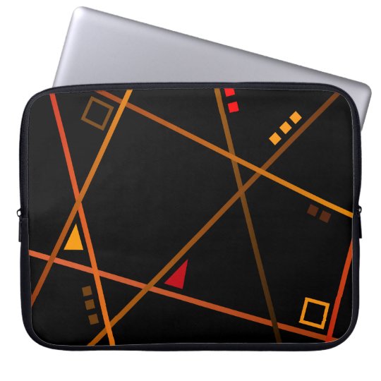 Protection Pour Ordinateur Portable Pochette ordinateur - Modèle "Abstract geometry"