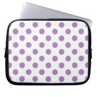 Pois de lavande sur blanc