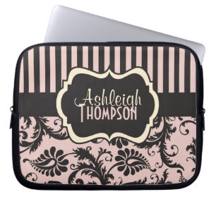 Protection Pour Ordinateur Portable Pois d'ivoire rose, tamis pour ordinateur portable