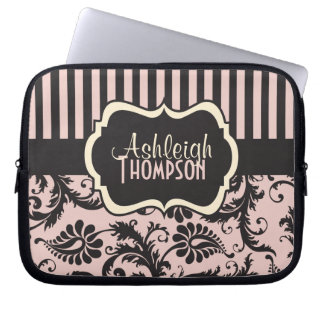 Protection Pour Ordinateur Portable Pois d'ivoire rose, tamis pour ordinateur portable