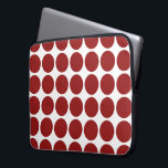 Protection Pour Ordinateur Portable Pois rouges en blanc<br><div class="desc">Pois rouges sur un arrière - plan blanc. La motif géométrique a été conçue à partir de zéro. Techniquement, l'arrière - plan n'est pas blanc, il est transparent. Pour le modifier, cliquez sur le bouton "Customiser !", puis sélectionnez "Couleur Arrière - plan imprimé" dans la barre latérale. Lorsque vous avez...</div>
