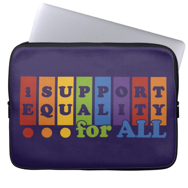 Protection Pour Ordinateur Portable Portable Equal Rights (Devant)