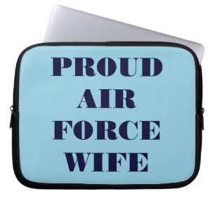 Protection Pour Ordinateur Portable Portable Sleeve Fière Femme de la Force aérienne