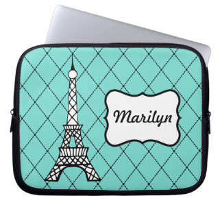 Protection Pour Ordinateur Portable Portable Tour Eiffel personnalisé