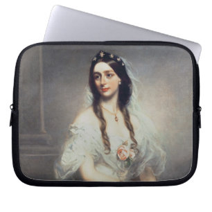 Protection Pour Ordinateur Portable Portrait de Mme C.W.Stoughton (d.1907), Trois-quar