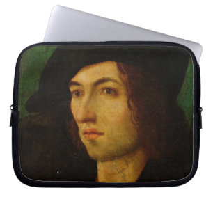Protection Pour Ordinateur Portable Portrait d'un homme, 1506 (huile sur le panneau)