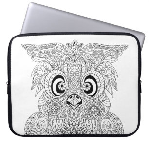 Protection Pour Ordinateur Portable Portrait inspiré de hibou