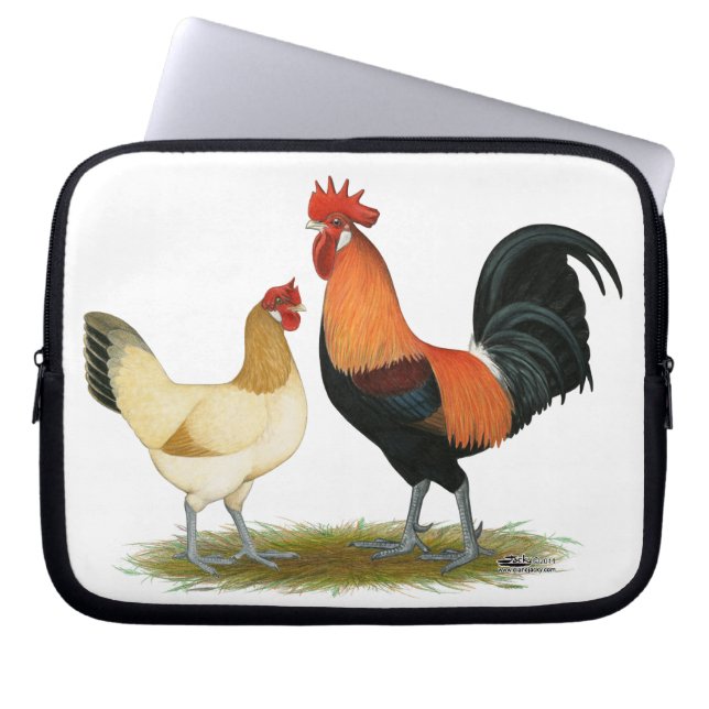 Protection Pour Ordinateur Portable Poulets de Penedesenca (Devant)