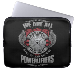Protection Pour Ordinateur Portable Powerlifting - INTENSIFIEZ - plat d'haltère -