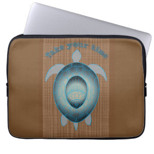 Protection Pour Ordinateur Portable Prenez votre temps Turtle motivation citation
