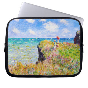 Protection Pour Ordinateur Portable Promenade de Clifftop chez Pourville Claude Monet