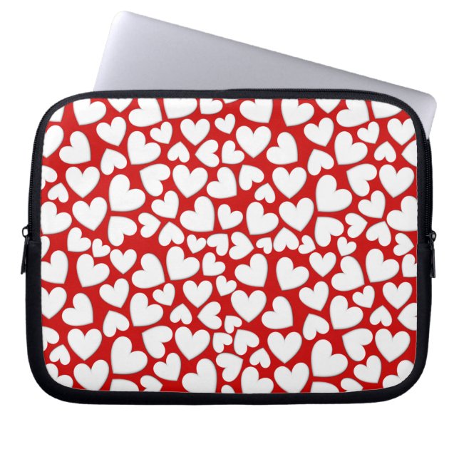 Protection Pour Ordinateur Portable Puffy Hearts (Devant)