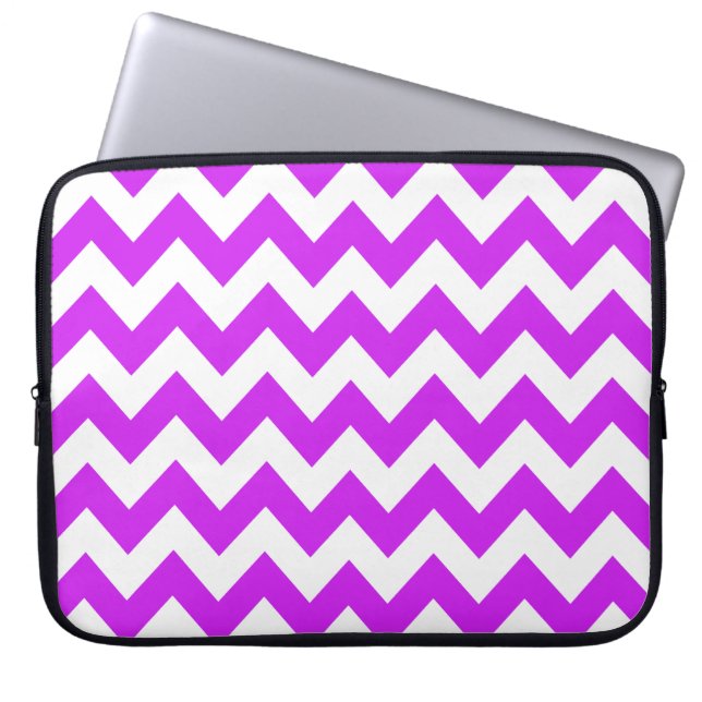 Protection Pour Ordinateur Portable Purple Bold Chevron (Devant)