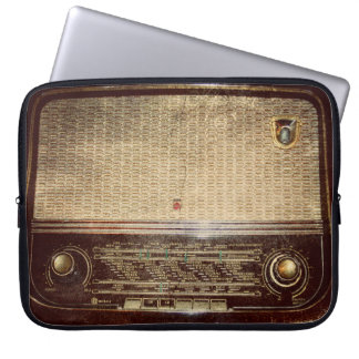 Protection Pour Ordinateur Portable Radio vintage