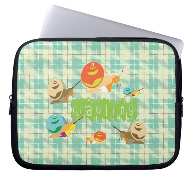 Protection Pour Ordinateur Portable rampe d'escargots (Devant)