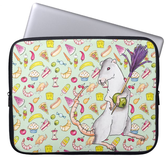 Protection Pour Ordinateur Portable rat de partie (Devant)