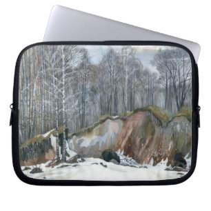 Protection Pour Ordinateur Portable Ravin neigeux