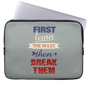 Protection Pour Ordinateur Portable Règles de rupture Manches d'ordinateur portable