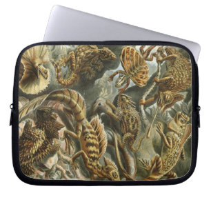 Protection Pour Ordinateur Portable Reptiles Haeckel vintage