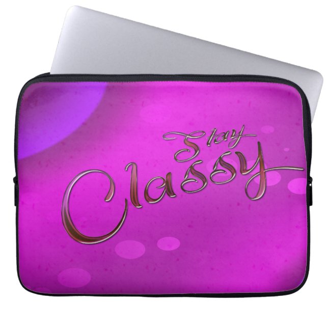 Protection Pour Ordinateur Portable Restez élégant (Devant)