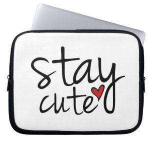 Protection Pour Ordinateur Portable Restez mignon Portable