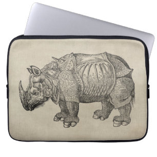 Protection Pour Ordinateur Portable Rhinocéros vintage de Durer