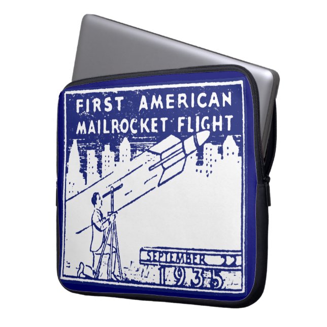 Protection Pour Ordinateur Portable Rocket Mail américain 1935 (devant gauche)