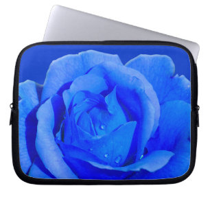 Protection Pour Ordinateur Portable Rose bleu Ordinateur portable Manche Rose bleu Coq