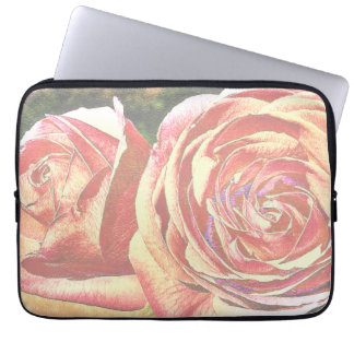 Protection Pour Ordinateur Portable Roses de thé du jardin