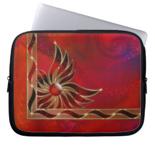 Protection Pour Ordinateur Portable Rouge comme tamis de l'ordinateur portable flamme