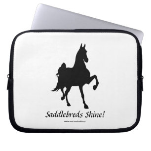 Protection Pour Ordinateur Portable Saddlebreds Shine !
