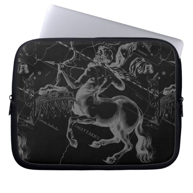 Protection Pour Ordinateur Portable Sagittarius Constellation Classy Hevelius Engaving (Devant)