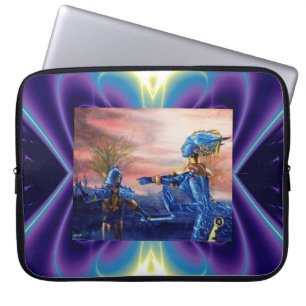 PROTECTION POUR ORDINATEUR PORTABLE SAINT GEORGE ET ALIEN DRAGON