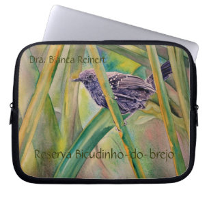 Protection Pour Ordinateur Portable Sauvez la nature sauvage - marais Antwren