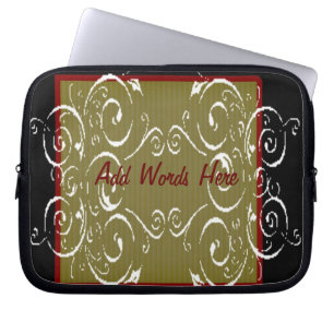 Protection Pour Ordinateur Portable Schroll Design