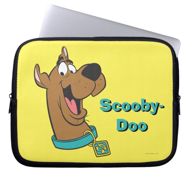Protection Pour Ordinateur Portable Scooby-Doo Joyeux Visage (Devant)