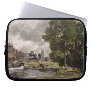 Protection Pour Ordinateur Portable Serrure et moulin de John Constable Dedham