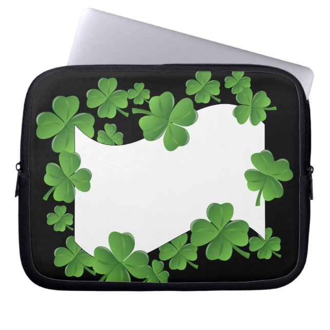 Protection Pour Ordinateur Portable Shamrock (Devant)